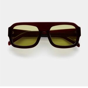 Vehla Kaia unisex sunglasses Malbec/khaki